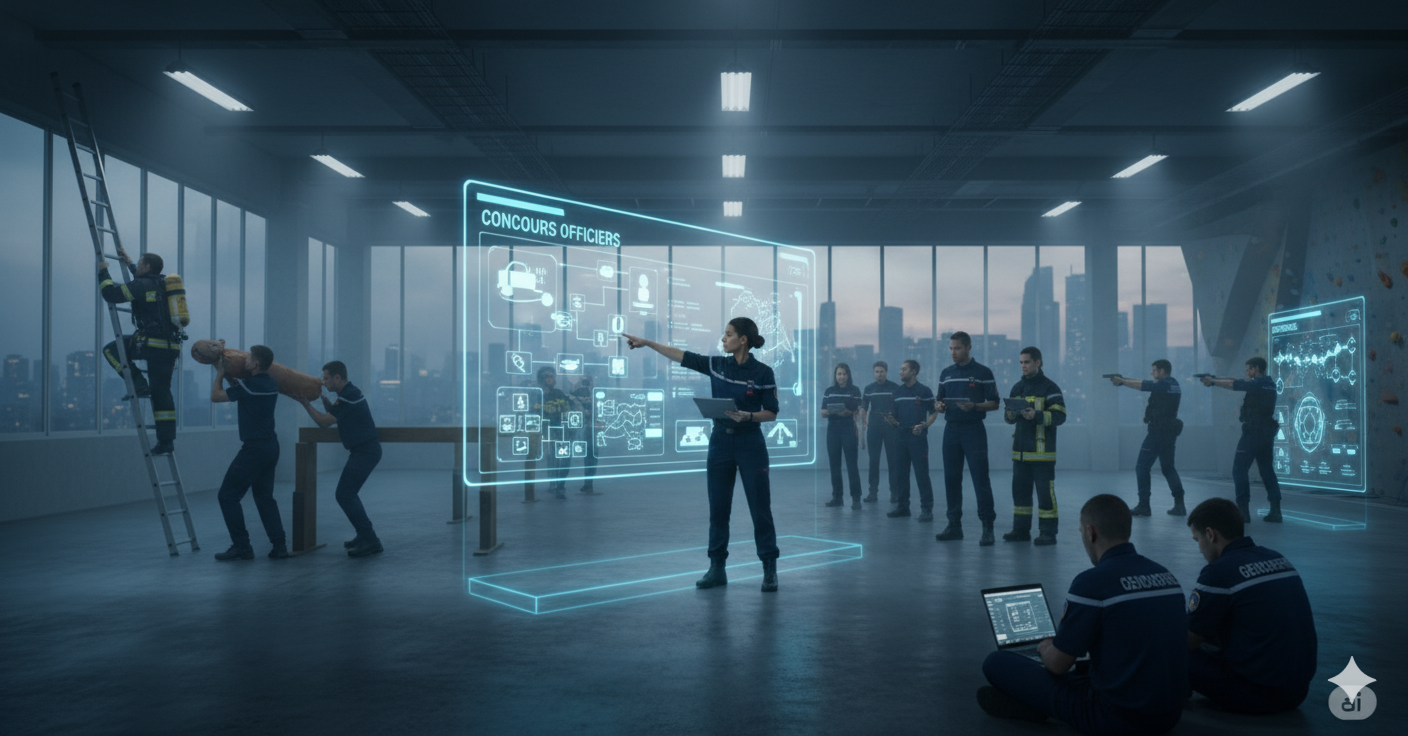 Concours de Lieutenant/Capitaine de sapeurs-pompiers et sous-officer de gendarmerie